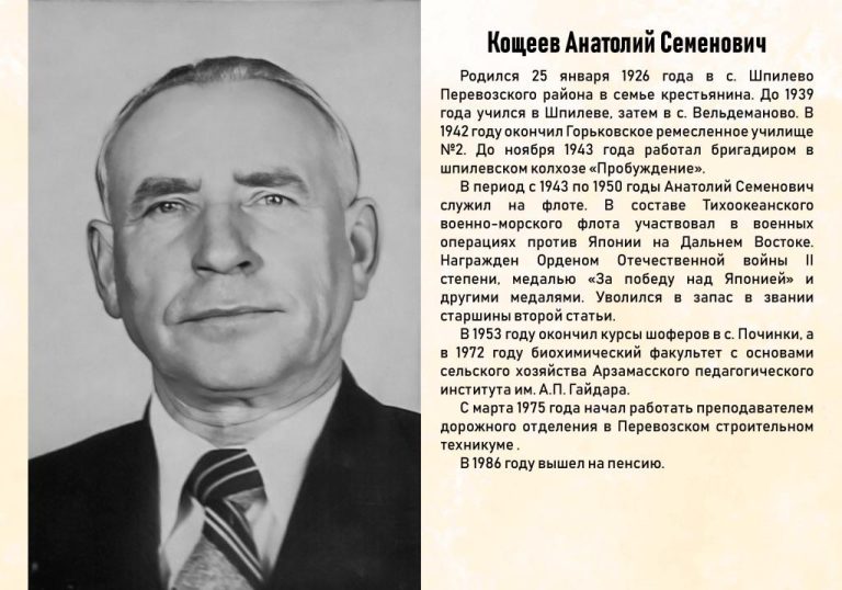 Работники колледжа – участники Великой Отечественной войны